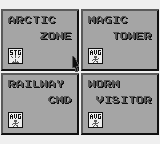 4-in-1 Funpak: Volume II title screen for GameBoy